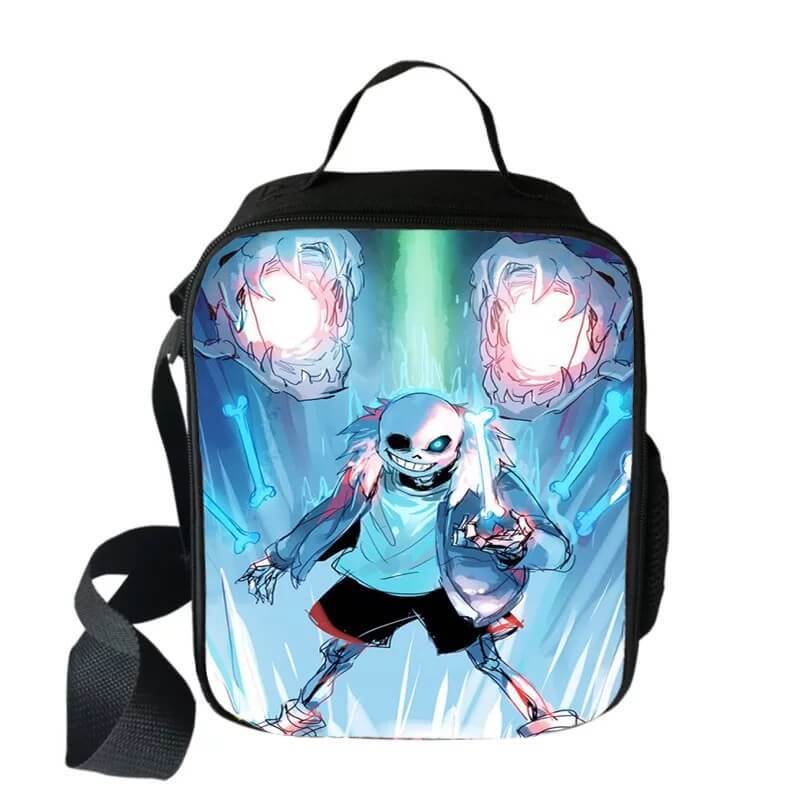 Game Undertale Sans Lunch Box Bag Lunch Tote For Kids