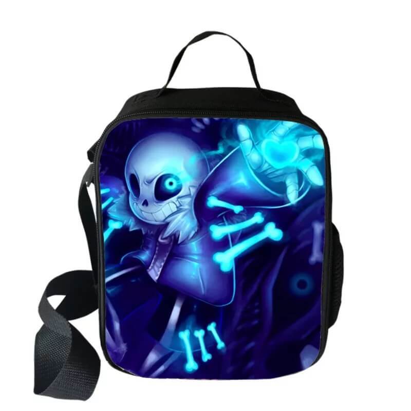 Game Undertale Sans Lunch Box Bag Lunch Tote For Kids