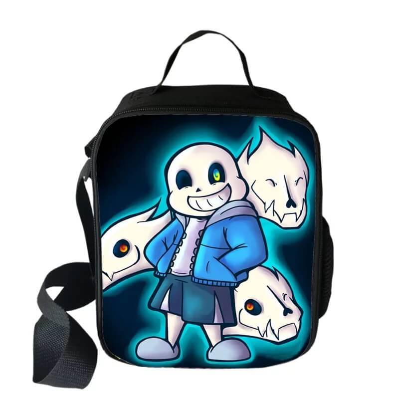 Game Undertale Sans Lunch Box Bag Lunch Tote For Kids