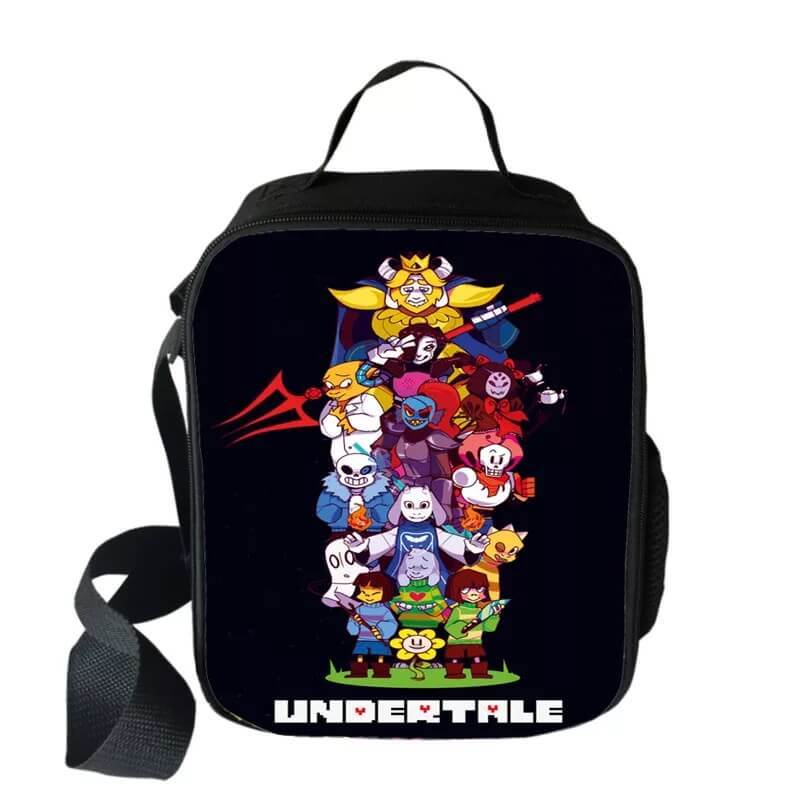 Game Undertale Sans Lunch Box Bag Lunch Tote For Kids