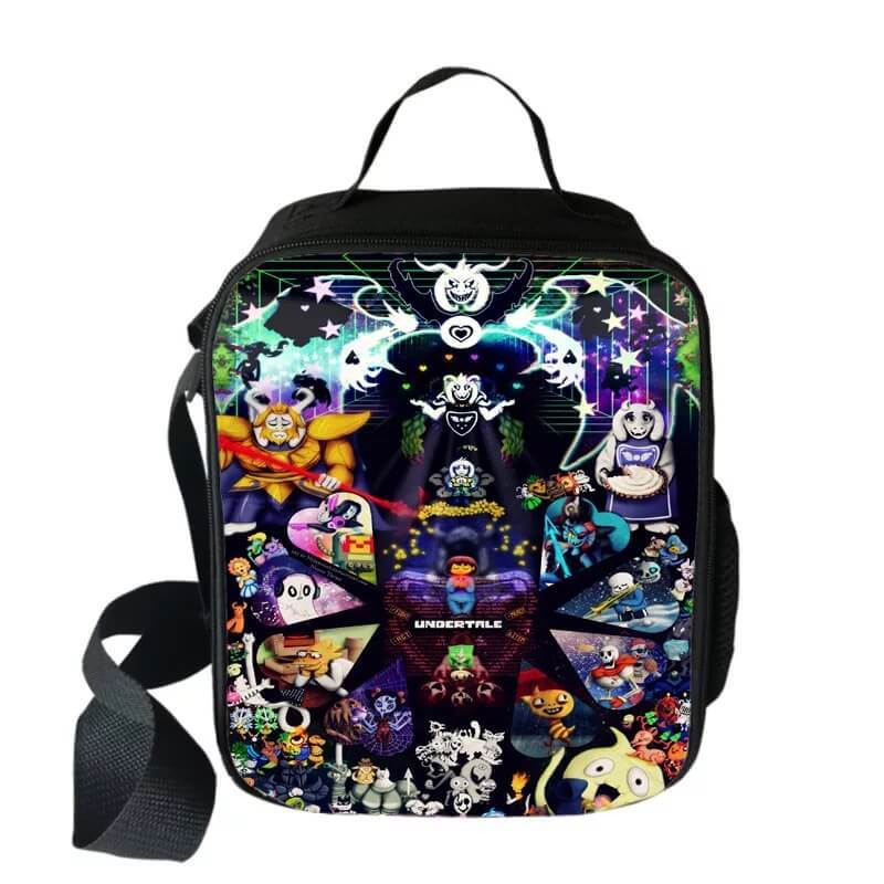 Game Undertale Sans Lunch Box Bag Lunch Tote For Kids