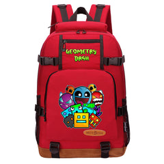 Geometry Dash School Bookbag Travel Backpack Bags