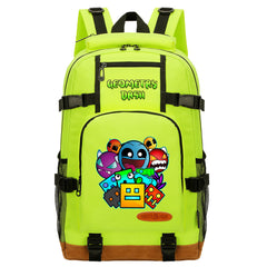 Geometry Dash School Bookbag Travel Backpack Bags