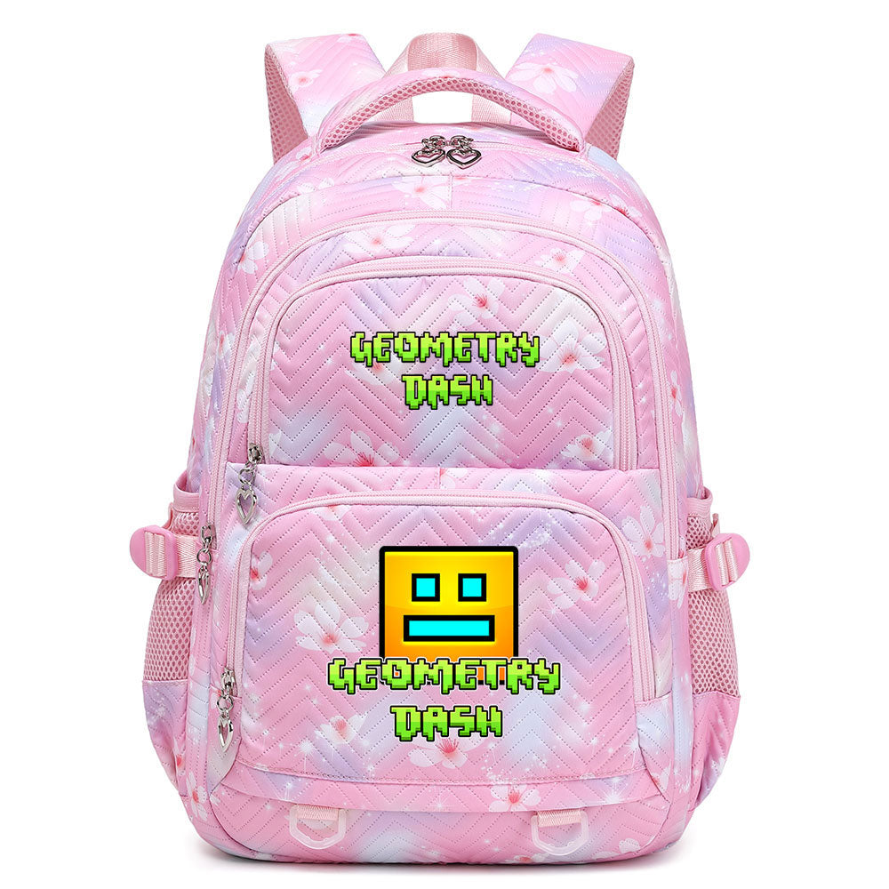 Geometry Dash Waterproof Backpacks Kids School Bags Teenagers Backpack