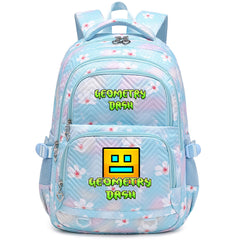 Geometry Dash Waterproof Backpacks Kids School Bags Teenagers Backpack
