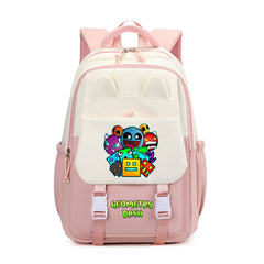 Geometry Dash Waterproof Backpacks Kids School Bags Teenagers Backpack