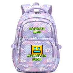 Geometry Dash Waterproof Backpacks Kids School Bags Teenagers Backpack