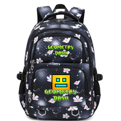 Geometry Dash Waterproof Backpacks Kids School Bags Teenagers Backpack