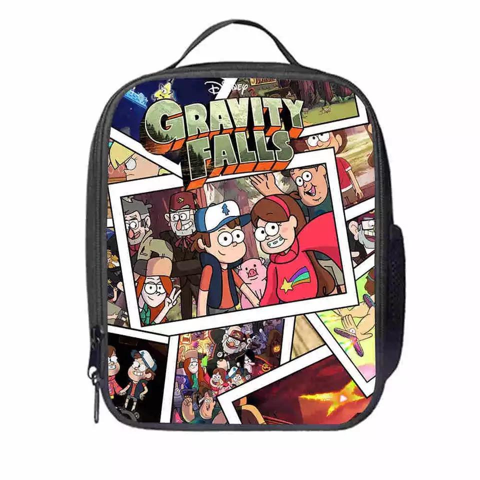 Gravity Falls Dipper Pines  Lunch Box Bag Lunch Tote For Kids