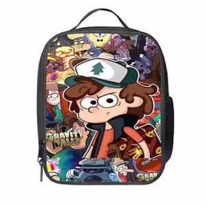 Gravity Falls Dipper Pines  Lunch Box Bag Lunch Tote For Kids