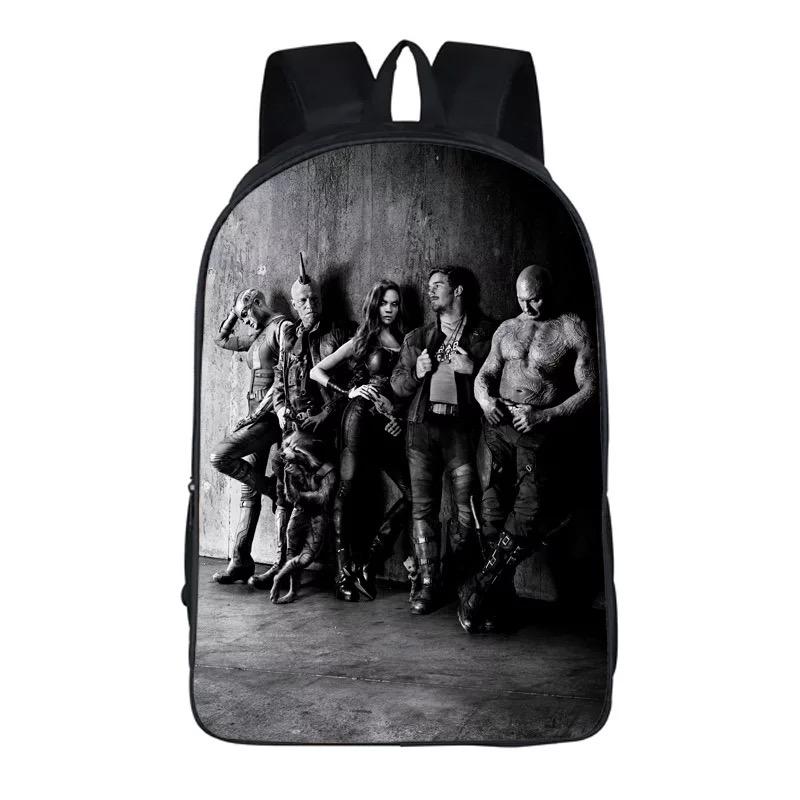 Guardians of the Galaxy Cosplay Backpack School Notebook Bag