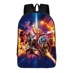 Guardians of the Galaxy Cosplay Backpack School Notebook Bag