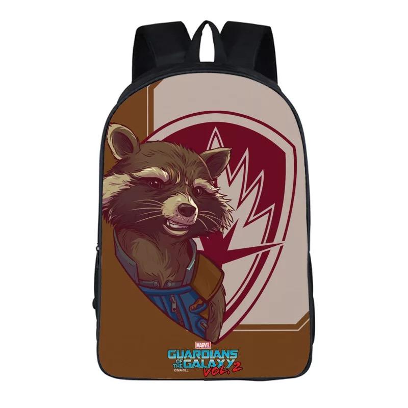 Guardians of the Galaxy Cosplay Backpack School Notebook Bag