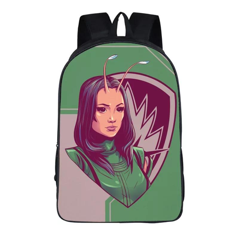 Guardians of the Galaxy Cosplay Backpack School Notebook Bag