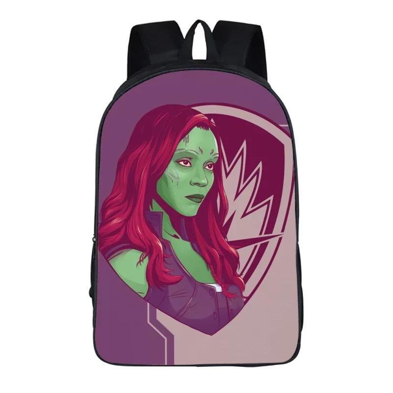 Guardians of the Galaxy Cosplay Backpack School Notebook Bag