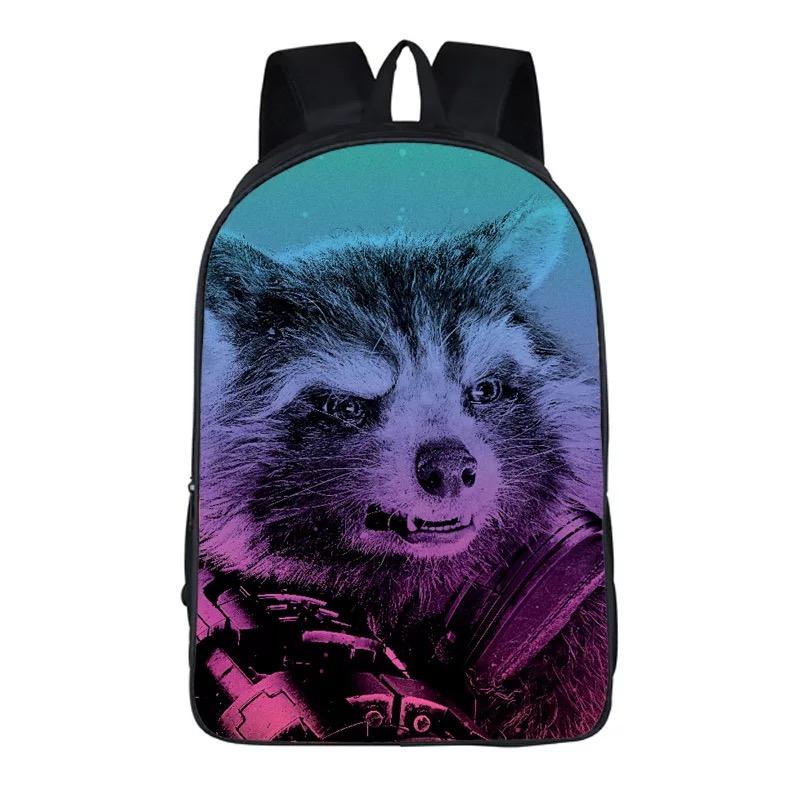 Guardians of the Galaxy Groot Cosplay Backpack School Notebook Bag