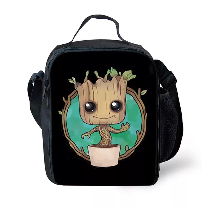 Guardians of the Galaxy Groot Lunch Box Bag Lunch Tote For Kids