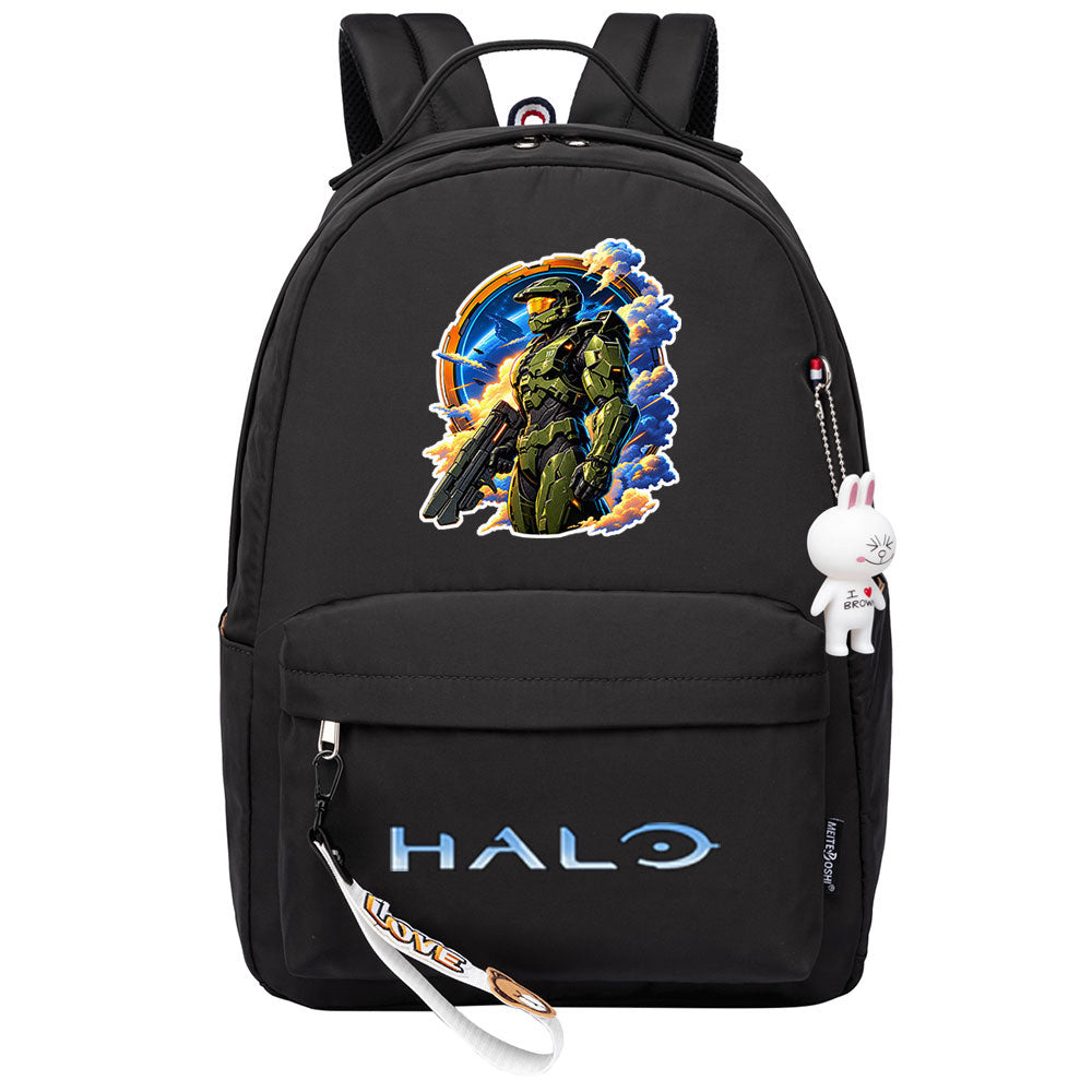 Halo Infinite Cosplay Backpack School Bag Water Proof