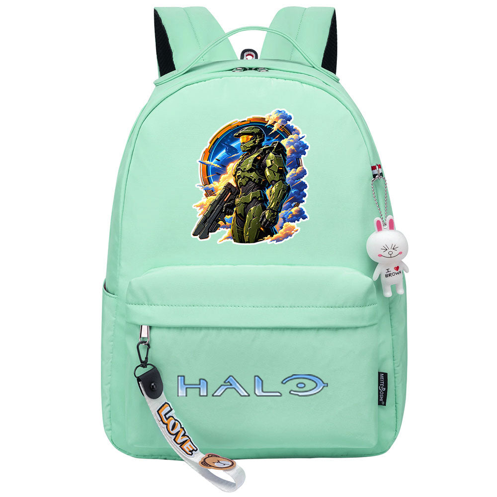 Halo Infinite Cosplay Backpack School Bag Water Proof