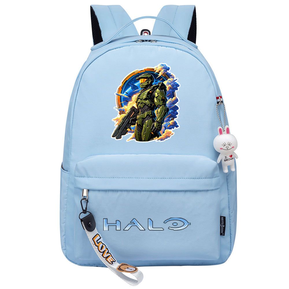 Halo Infinite Cosplay Backpack School Bag Water Proof