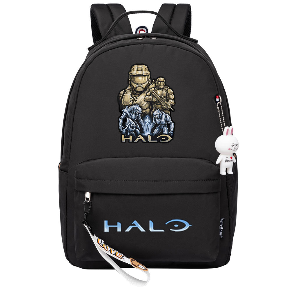 Halo Infinite Cosplay Backpack School Bag Water Proof