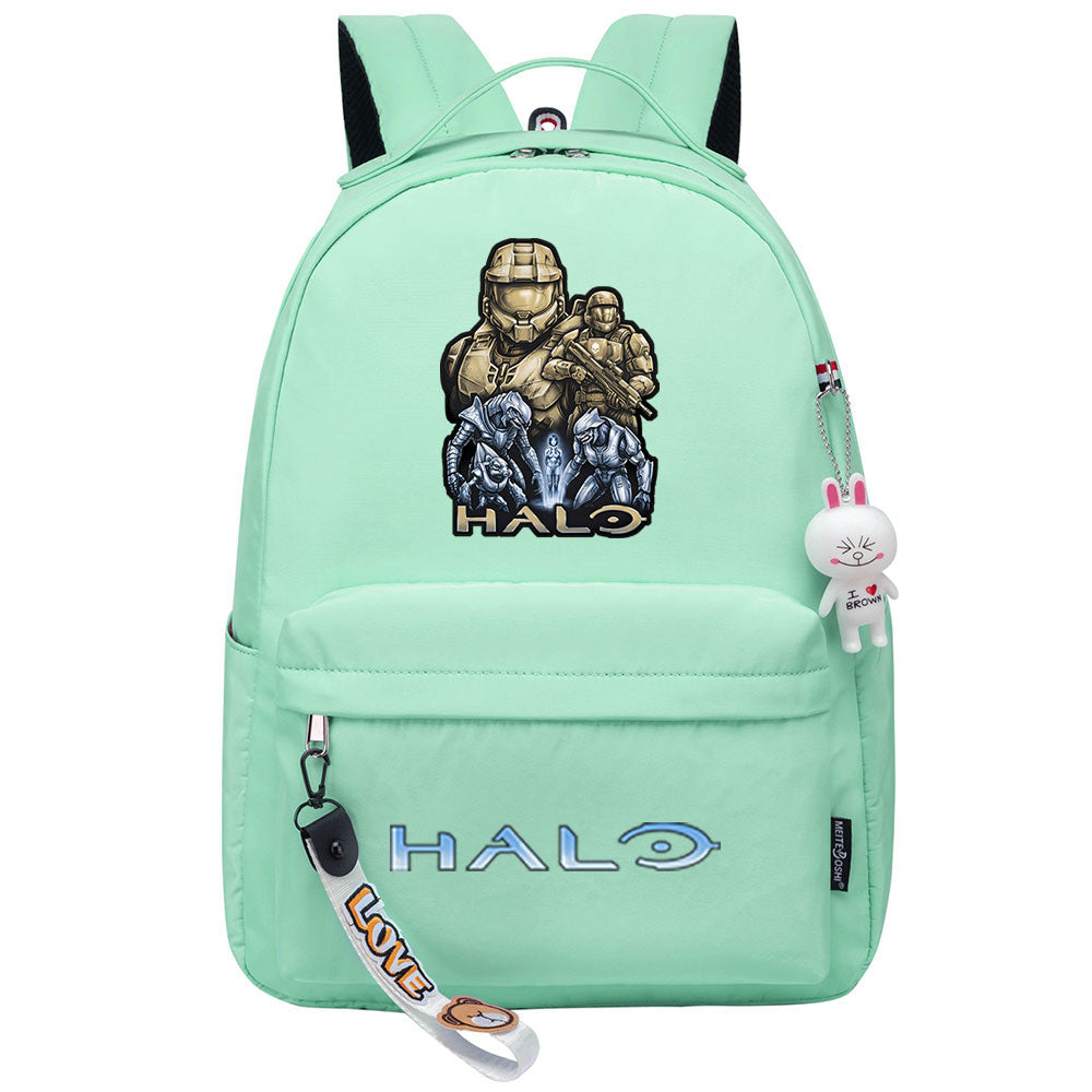 Halo Infinite Cosplay Backpack School Bag Water Proof