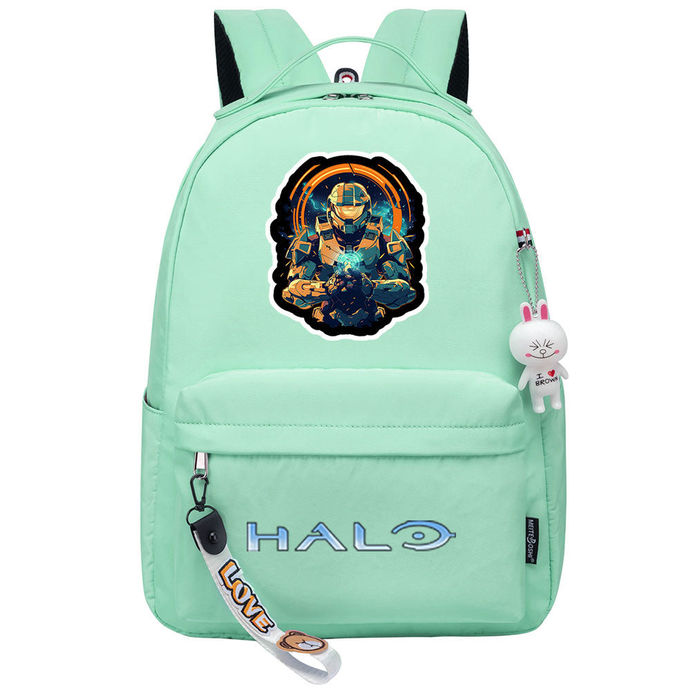 Halo Infinite Cosplay Backpack School Bag Water Proof
