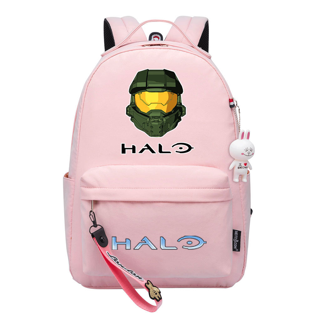 Halo Infinite Cosplay Backpack School Bag Water Proof