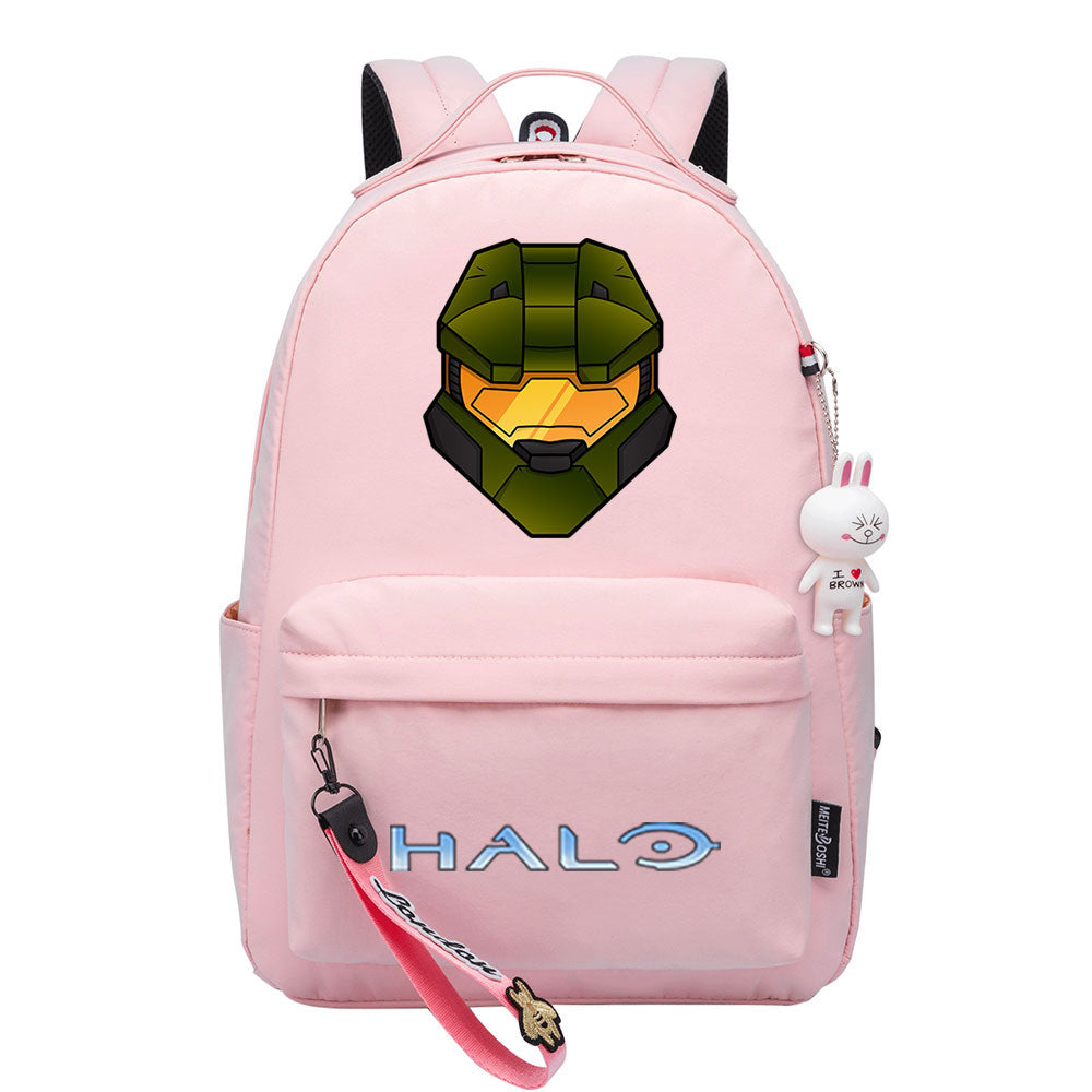 Halo Infinite Cosplay Backpack School Bag Water Proof