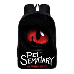 Horror Movie Pennywise IT Pet Sematary Stephen King Clown Backpack School Sports Bag