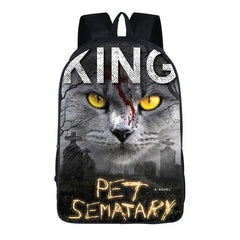 Horror Movie Pennywise IT Pet Sematary Stephen King Clown Backpack School Sports Bag