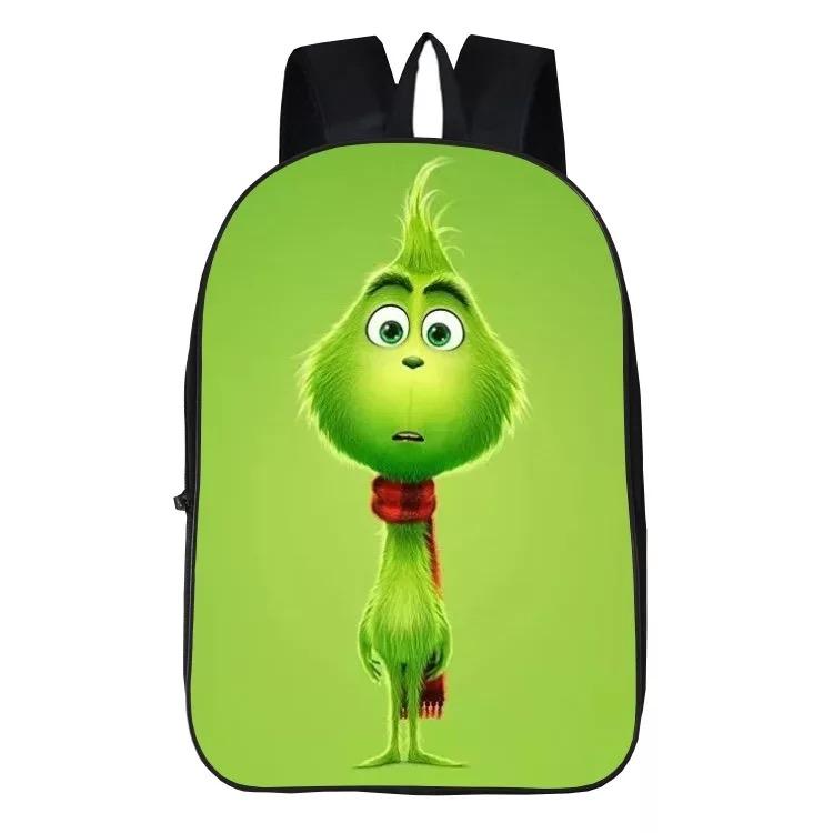 How The Grinch Stole Christmas Santa Grinch Backpack School Bag Group Sports Game Bags
