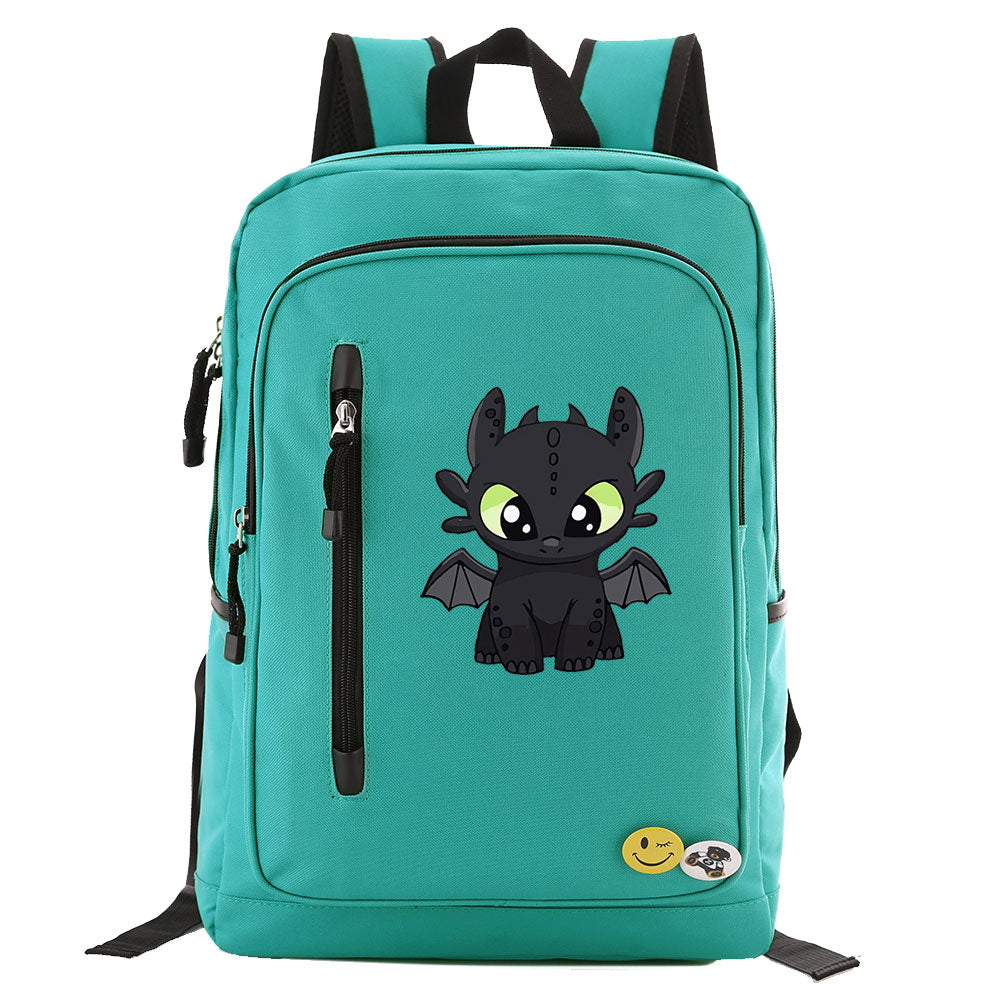 How to Train Your Dragon Canvas Travel Backpack School Bag Water Proof