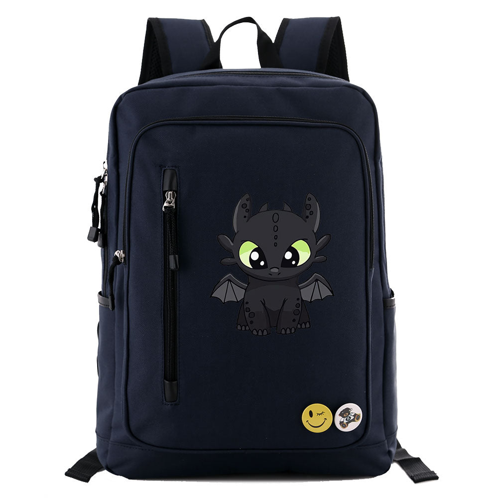 How to Train Your Dragon Canvas Travel Backpack School Bag Water Proof