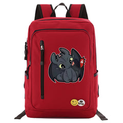 How to Train Your Dragon Canvas Travel Backpack School Bag Water Proof