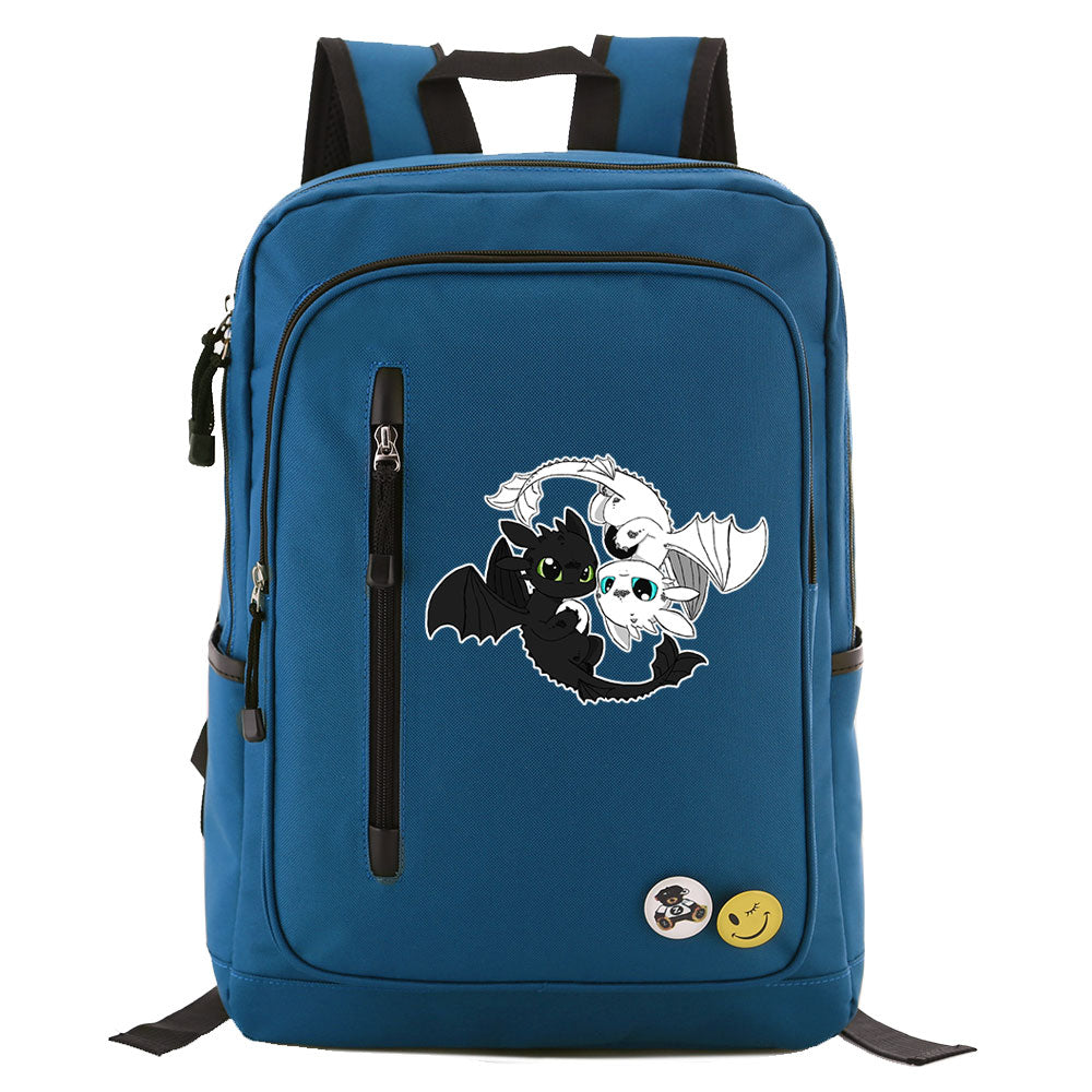 How to Train Your Dragon Canvas Travel Backpack School Bag Water Proof
