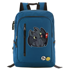 How to Train Your Dragon Canvas Travel Backpack School Bag Water Proof