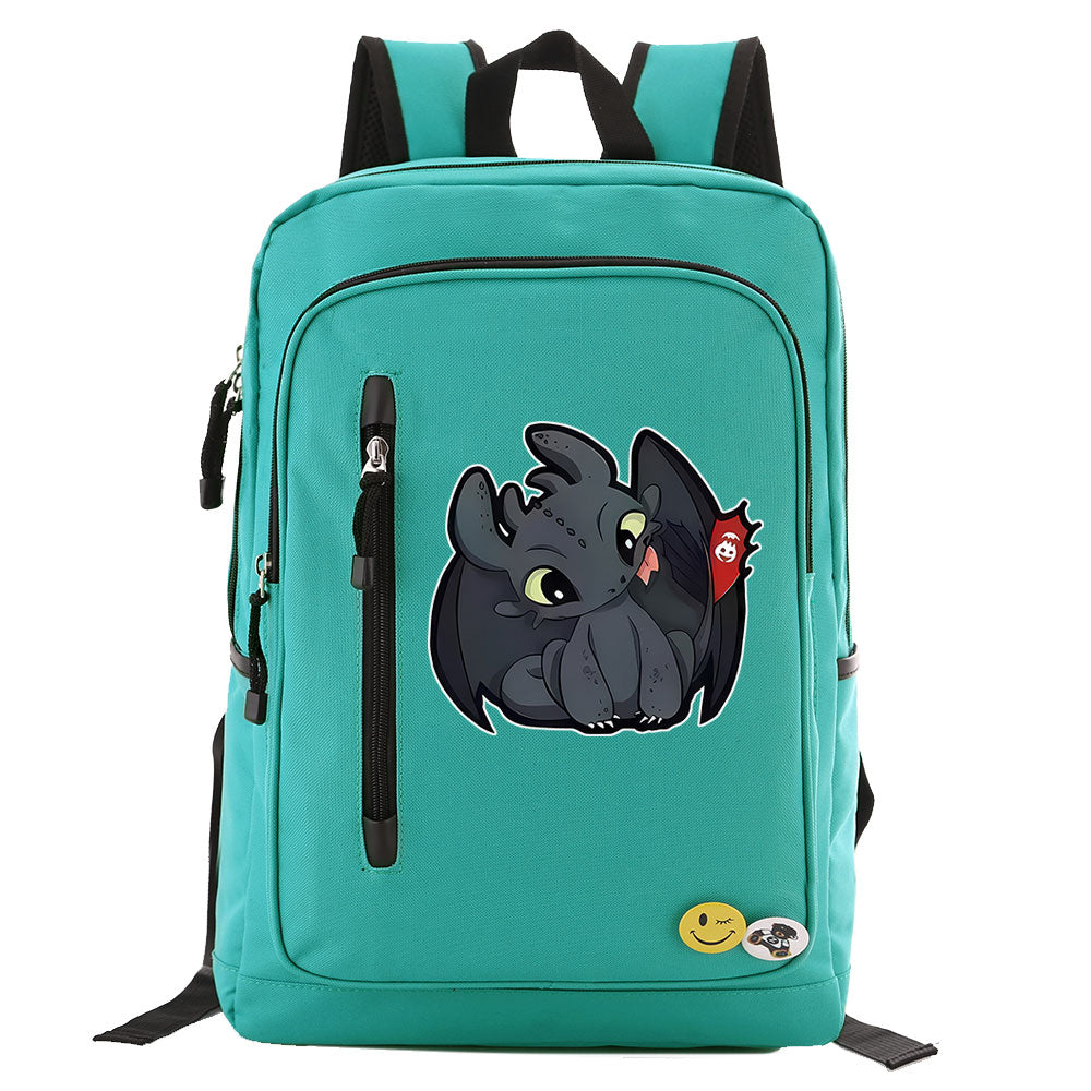 How to Train Your Dragon Canvas Travel Backpack School Bag Water Proof