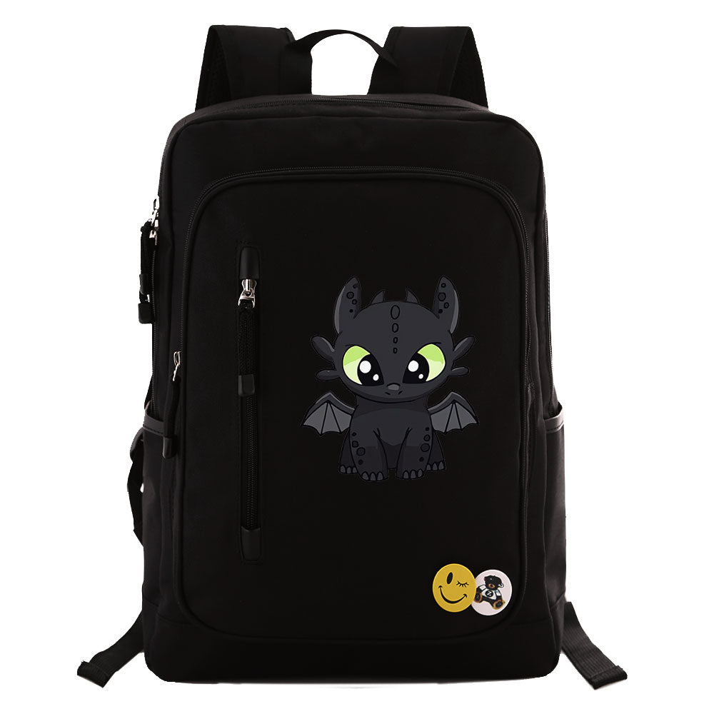 How to Train Your Dragon Canvas Travel Backpack School Bag Water Proof