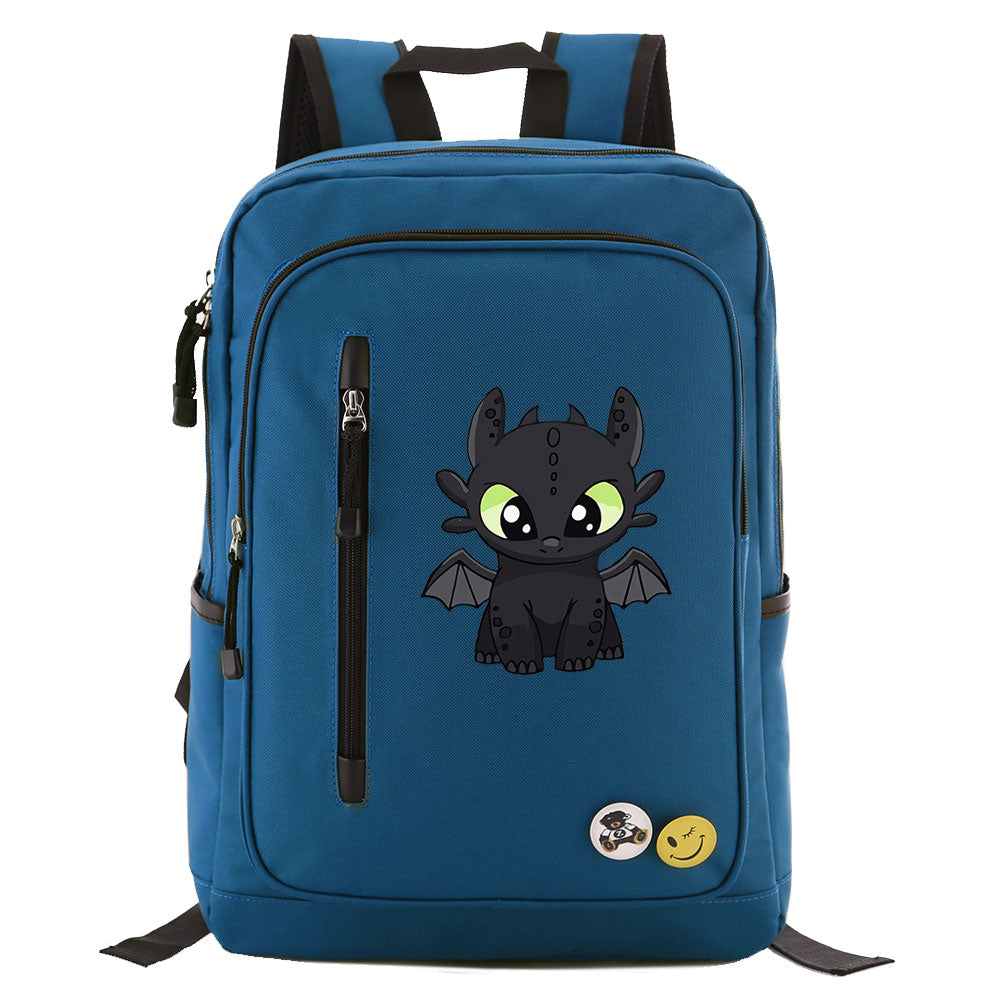 How to Train Your Dragon Canvas Travel Backpack School Bag Water Proof