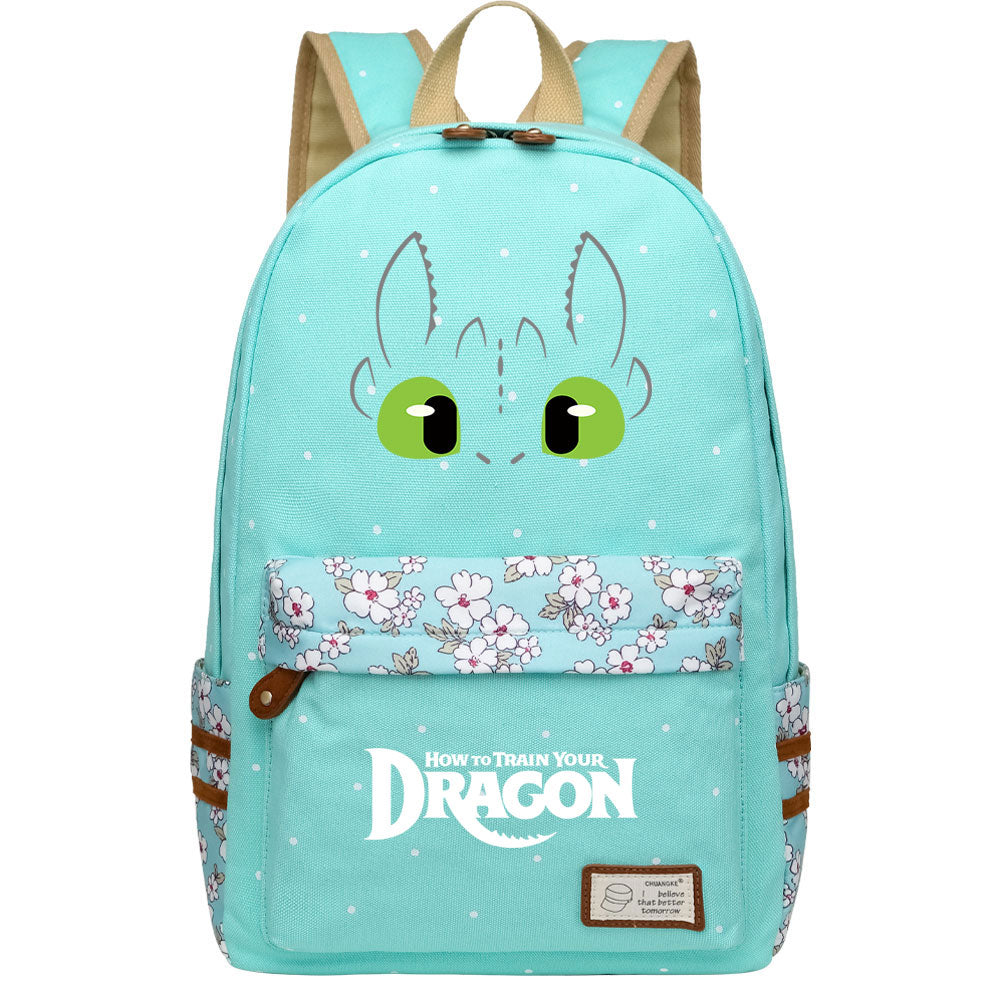 How to Train Your Dragon Fashion Canvas Travel Backpack School Bag
