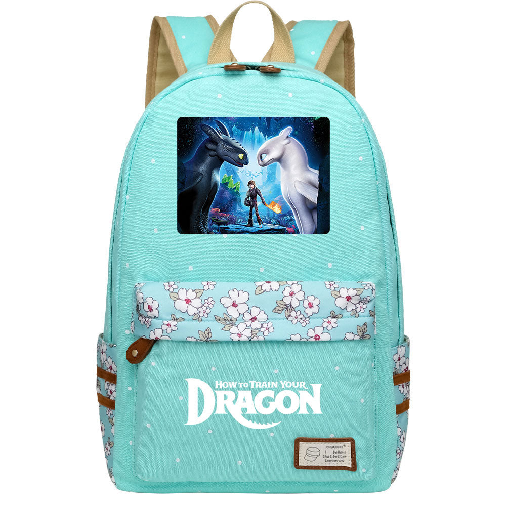 How to Train Your Dragon Fashion Canvas Travel Backpack School Bag