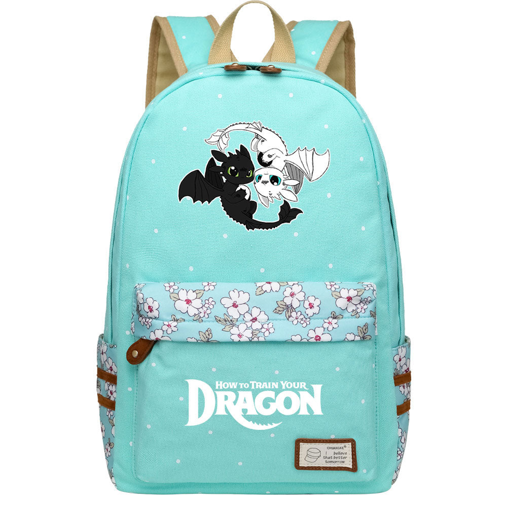 How to Train Your Dragon Fashion Canvas Travel Backpack School Bag