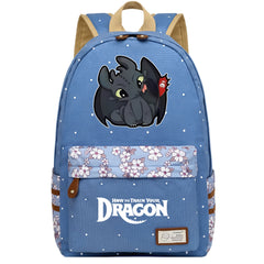 How to Train Your Dragon Fashion Canvas Travel Backpack School Bag