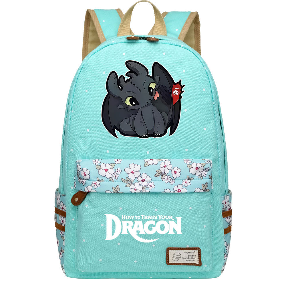 How to Train Your Dragon Fashion Canvas Travel Backpack School Bag