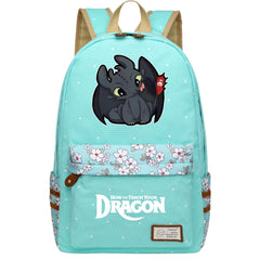 How to Train Your Dragon Fashion Canvas Travel Backpack School Bag
