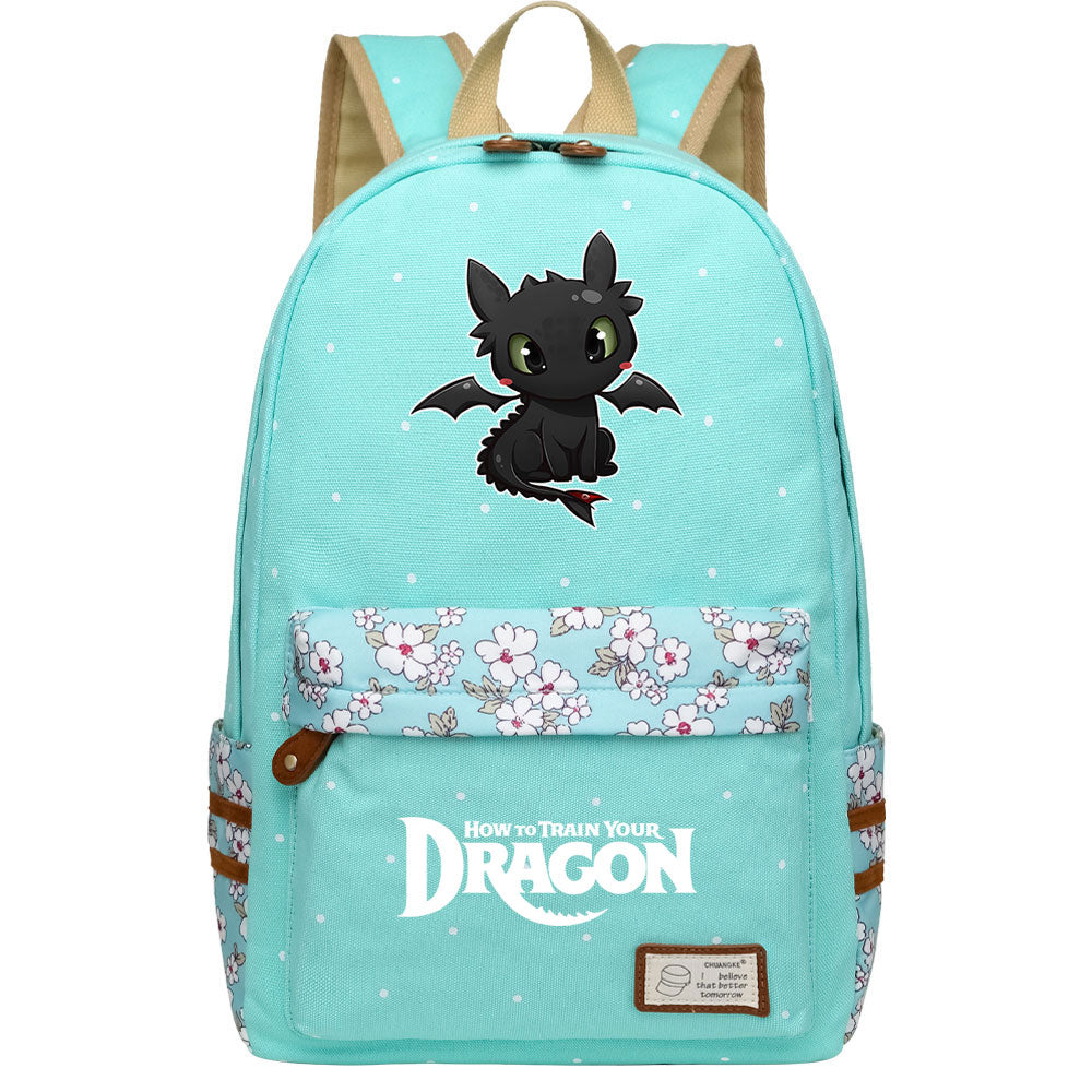How to Train Your Dragon Fashion Canvas Travel Backpack School Bag