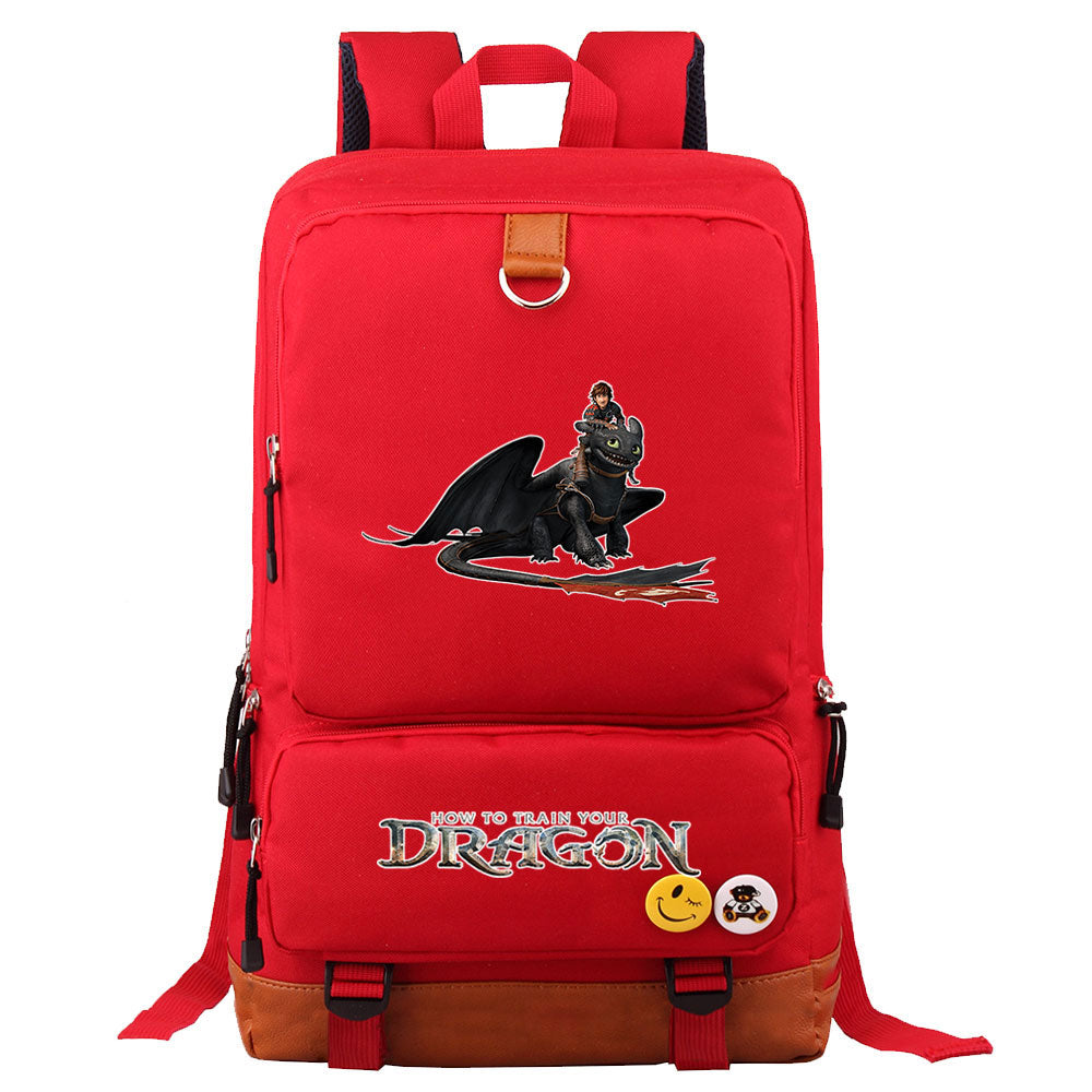 How to Train Your Dragon School Bags Water Proof Notebook Backpacks