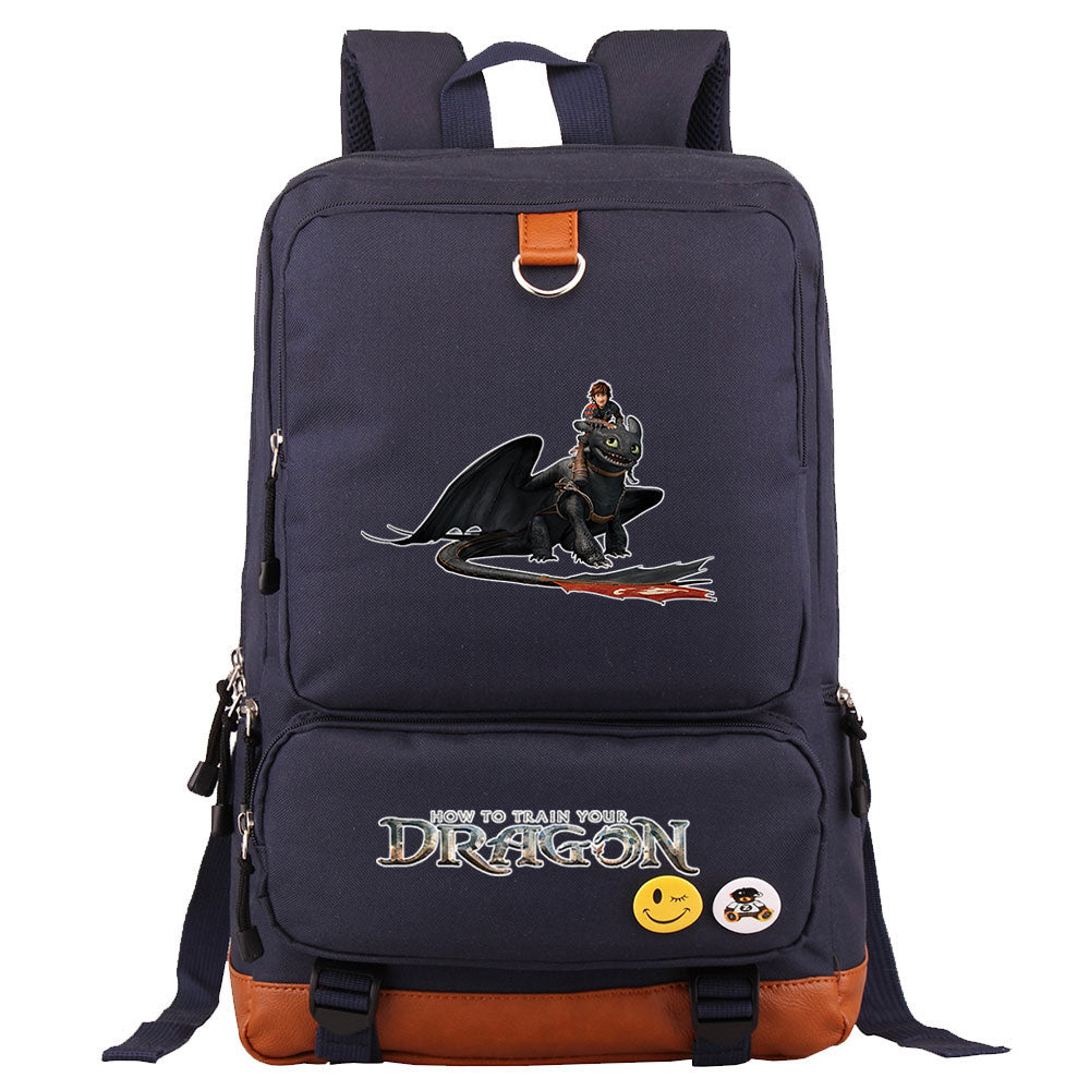 How to Train Your Dragon School Bags Water Proof Notebook Backpacks