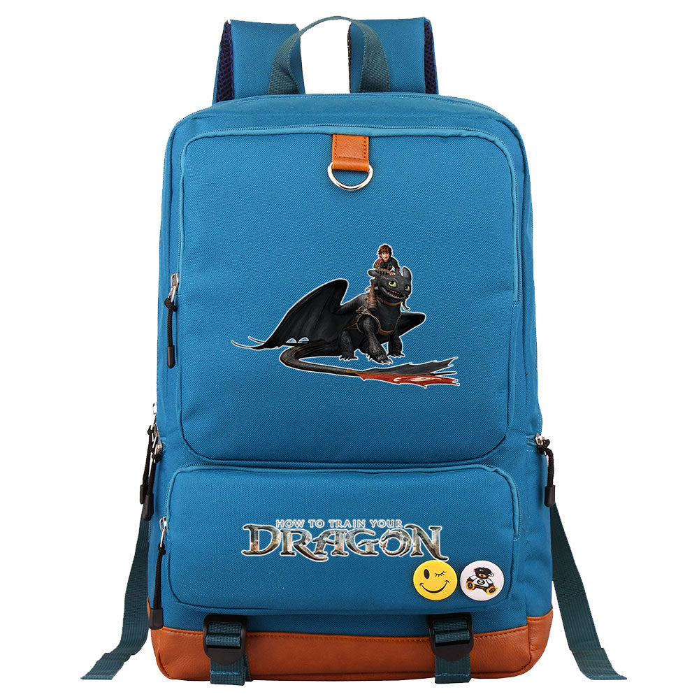 How to Train Your Dragon School Bags Water Proof Notebook Backpacks